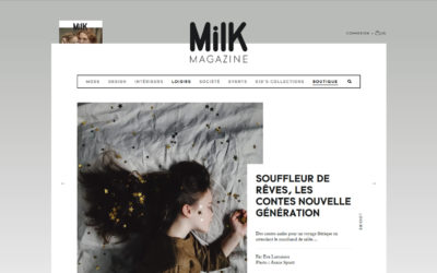Article dans Milk magazine