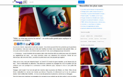 Article dans All French news